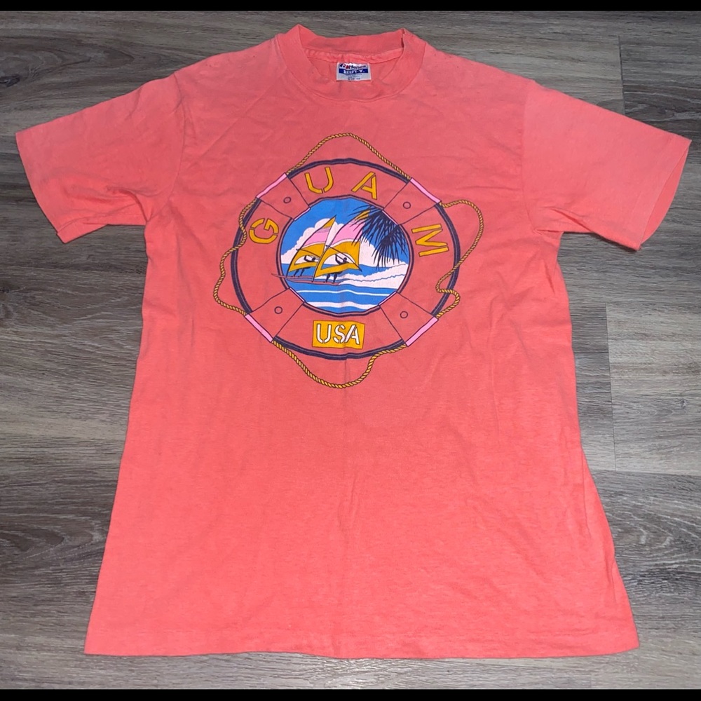 Vtg Guam shirt